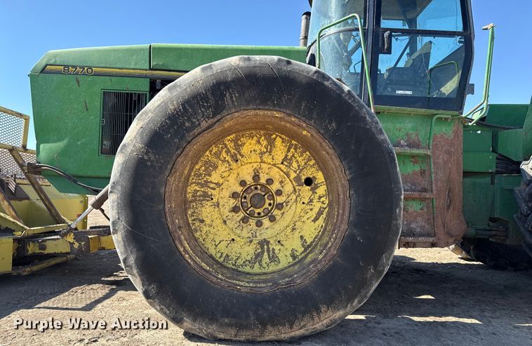 image for item DZ5010 1996 John Deere 8770 4WD tractor