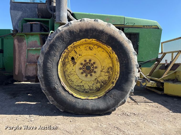 image for item DZ5010 1996 John Deere 8770 4WD tractor