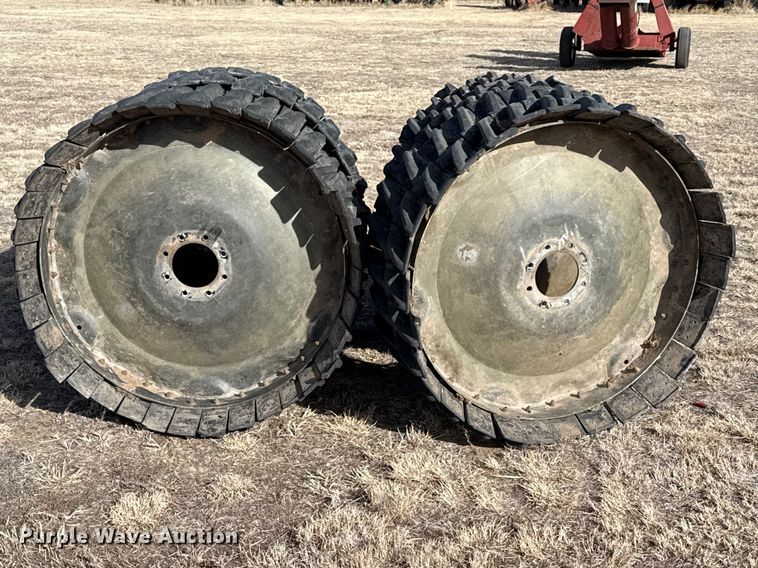 image for item DZ5025 (6) irrigation pivot wheels and tires