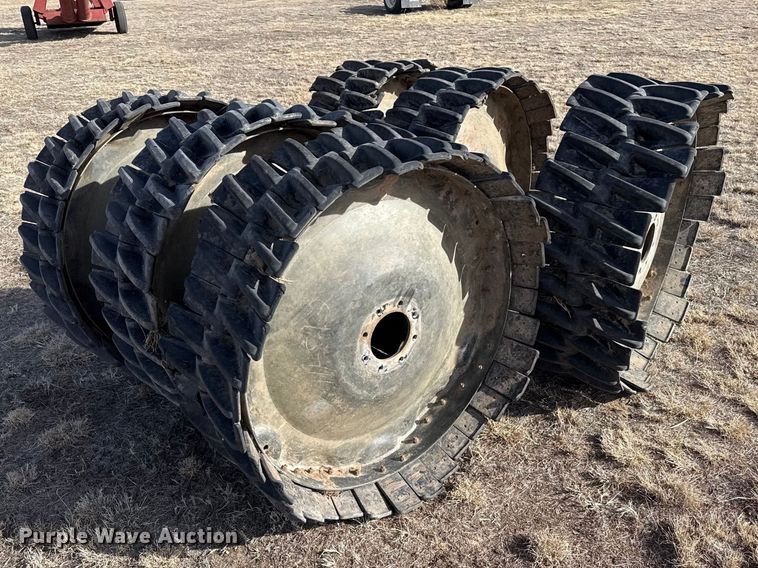 image for item DZ5025 (6) irrigation pivot wheels and tires