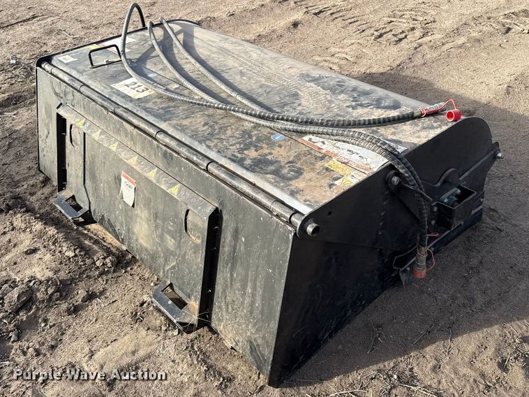 image for item DZ5031 2024 Mower King SSBM72 skid steer sweeper