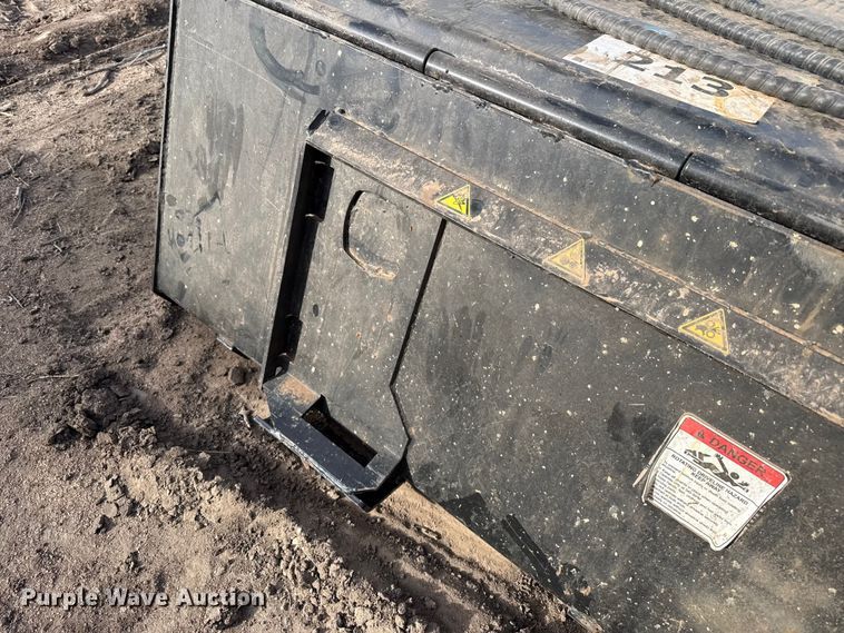 image for item DZ5031 2024 Mower King SSBM72 skid steer sweeper