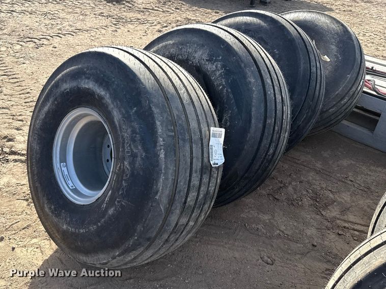 image for item DZ5044 (4) 21.5L-16.1SL tires and wheels