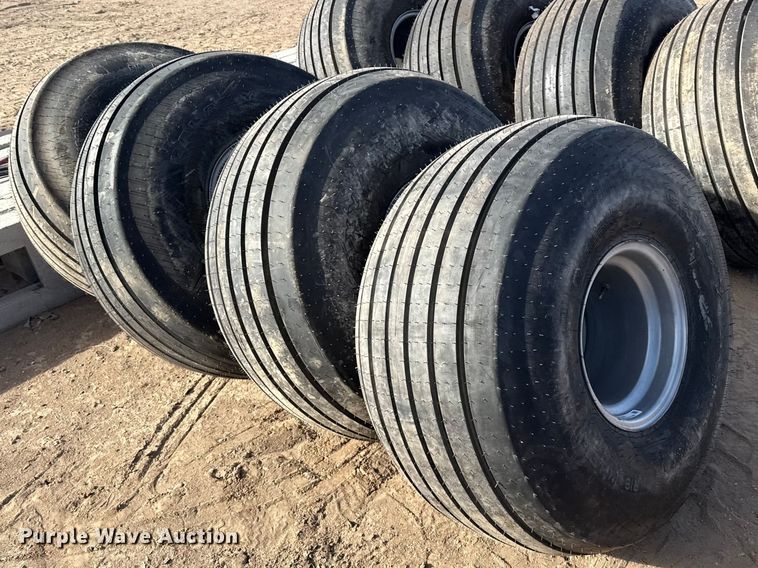 image for item DZ5044 (4) 21.5L-16.1SL tires and wheels