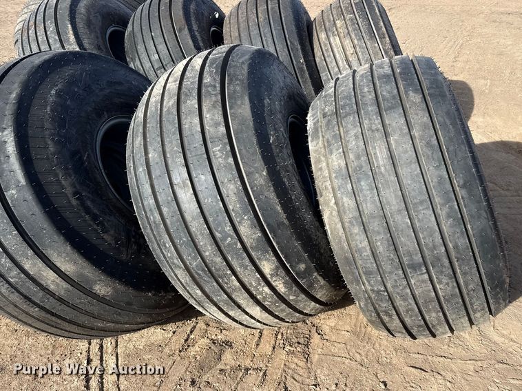 image for item DZ5044 (4) 21.5L-16.1SL tires and wheels