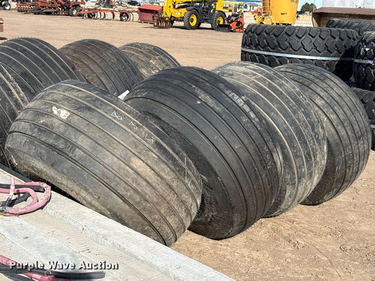 image for item DZ5044 (4) 21.5L-16.1SL tires and wheels