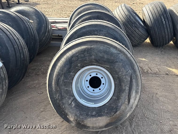 image for item DZ5045 (4) 21.5L-16.1SL tires and wheels