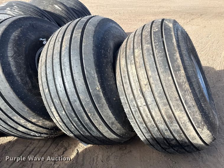 image for item DZ5045 (4) 21.5L-16.1SL tires and wheels