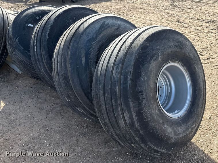 image for item DZ5046 (4) 21.5L-16.1SL tires and wheels