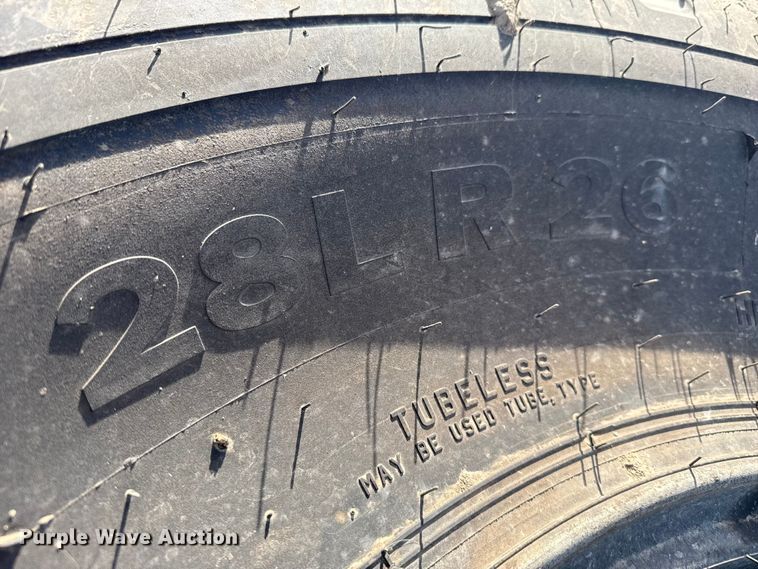 image for item DZ5048 (2) 28LR26 tires