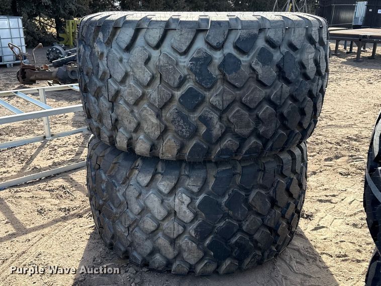 image for item DZ5049 (2) 28LR26 tires and wheels