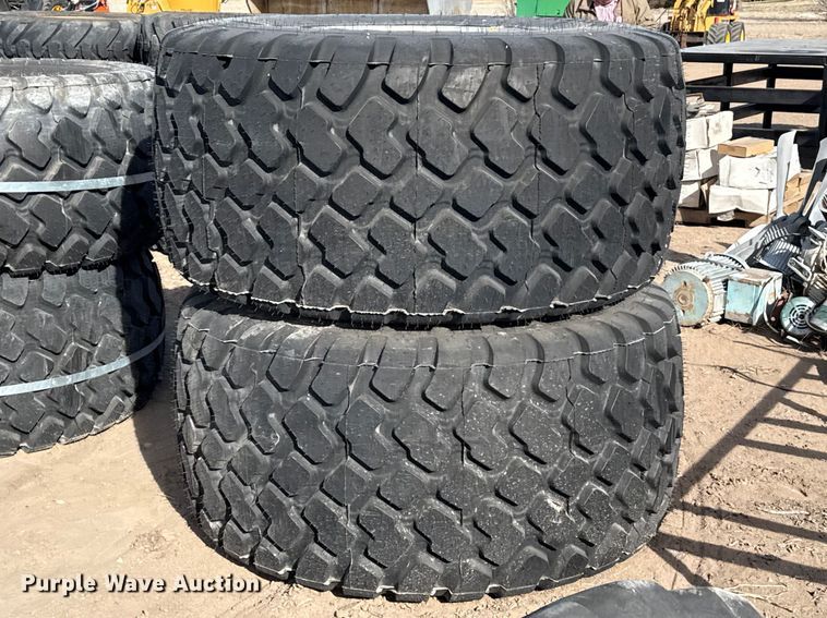 image for item DZ5049 (2) 28LR26 tires and wheels