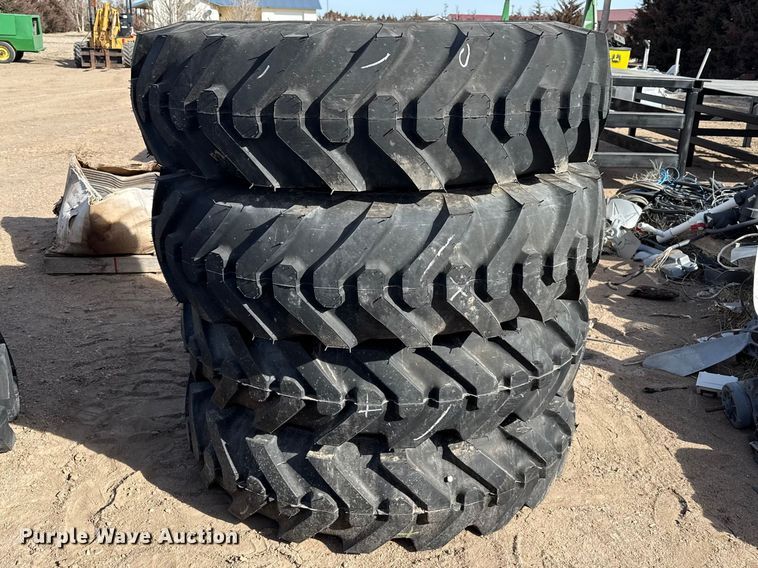 image for item DZ5050 (4) 13.00-24 tires and wheels