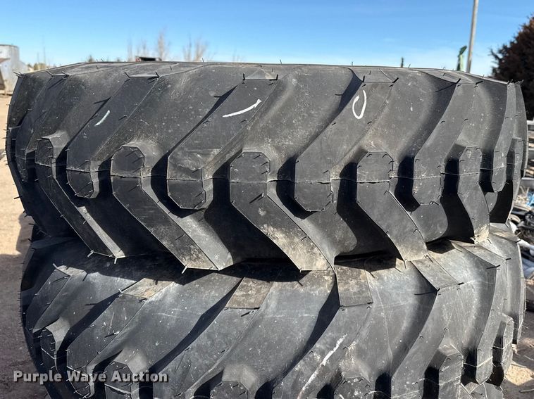 image for item DZ5050 (4) 13.00-24 tires and wheels