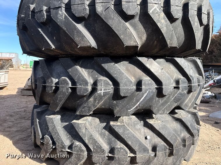 image for item DZ5050 (4) 13.00-24 tires and wheels