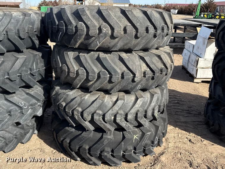 image for item DZ5051 (4) 13.00-24 tires and wheels