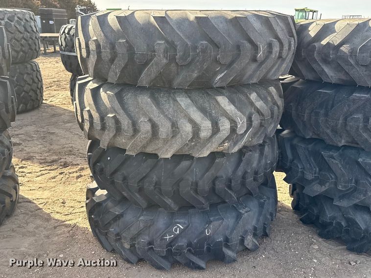 image for item DZ5051 (4) 13.00-24 tires and wheels