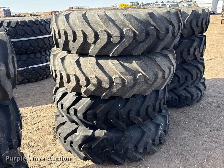 image for item DZ5051 (4) 13.00-24 tires and wheels