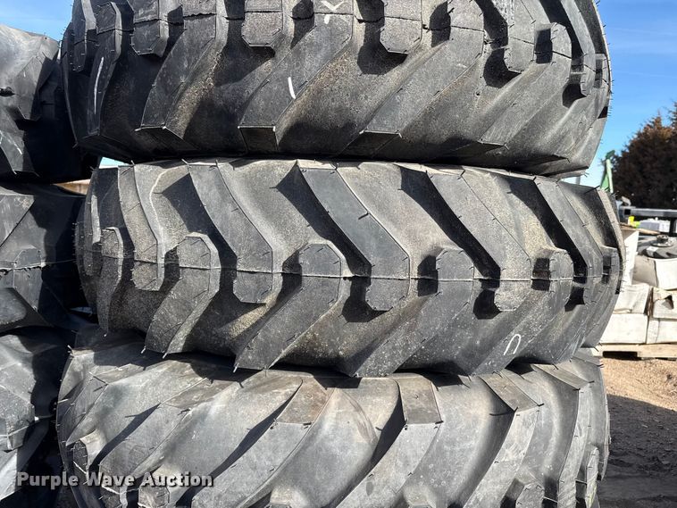 image for item DZ5051 (4) 13.00-24 tires and wheels