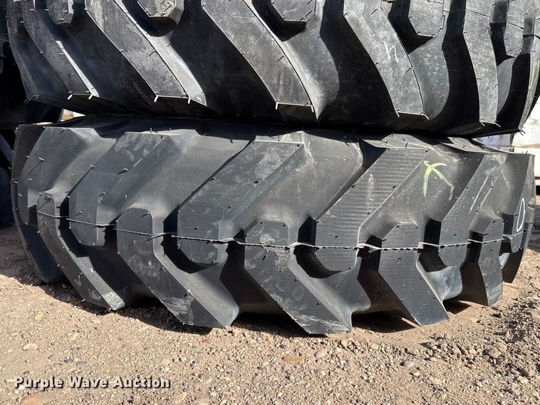 image for item DZ5051 (4) 13.00-24 tires and wheels