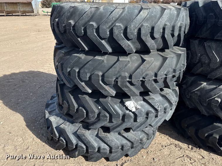 image for item DZ5052 (4) 13.00-24 tires and wheels