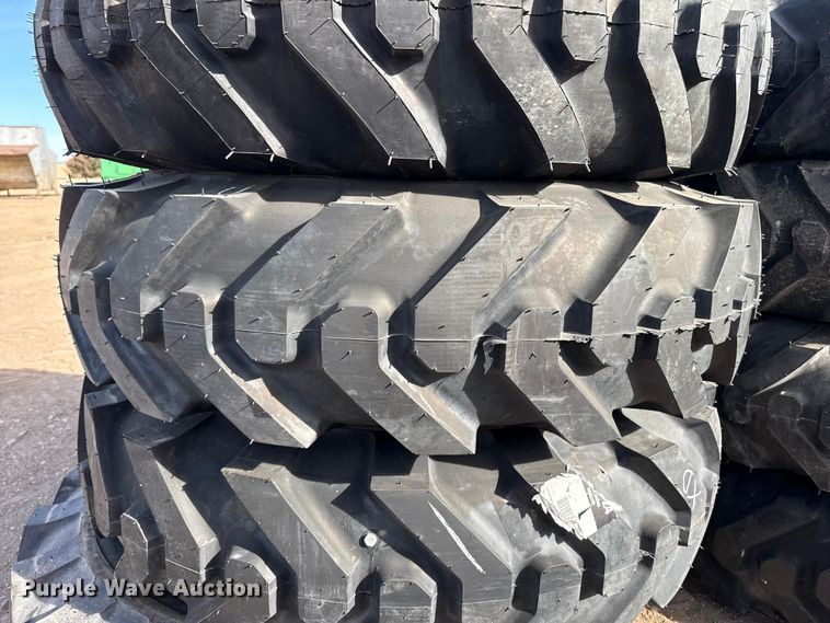 image for item DZ5052 (4) 13.00-24 tires and wheels