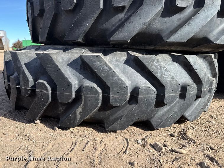 image for item DZ5052 (4) 13.00-24 tires and wheels