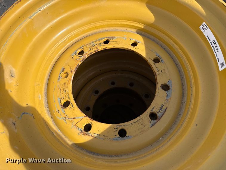 image for item DZ5052 (4) 13.00-24 tires and wheels