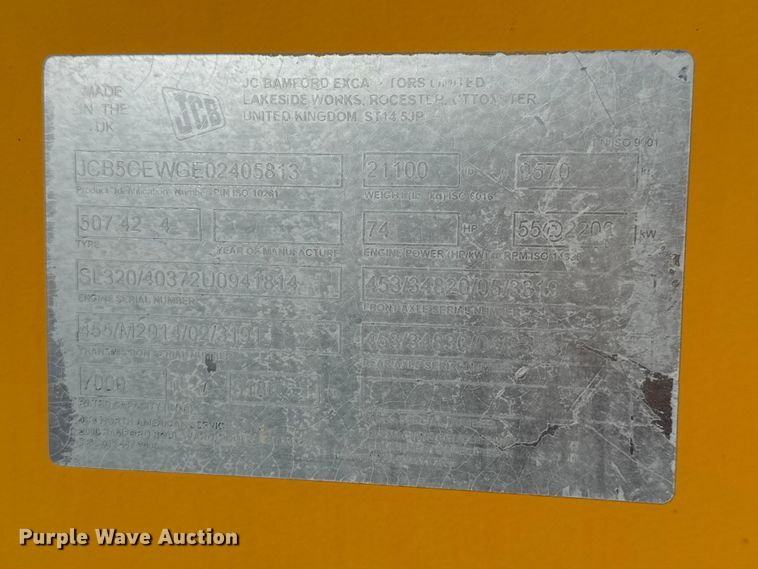 image for item DZ5063 2014 JCB 507-42 telehandler