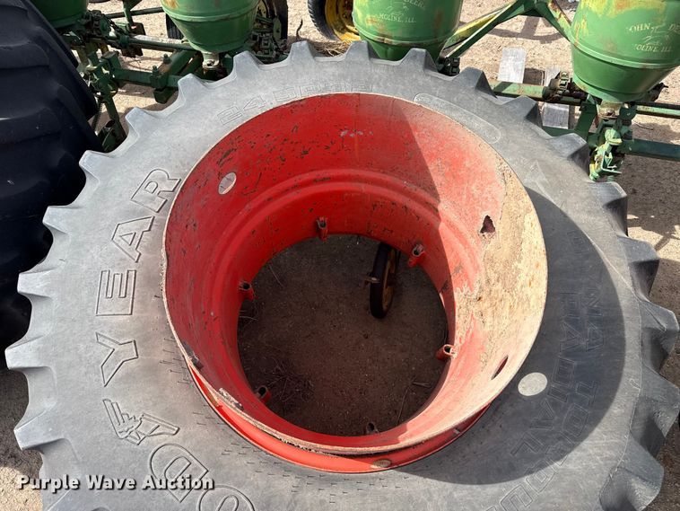 image for item DZ5076 (4) 24.5R32 tires and wheels