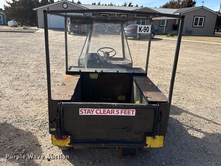 image for item DZ5096 Cushman K-90 golf cart