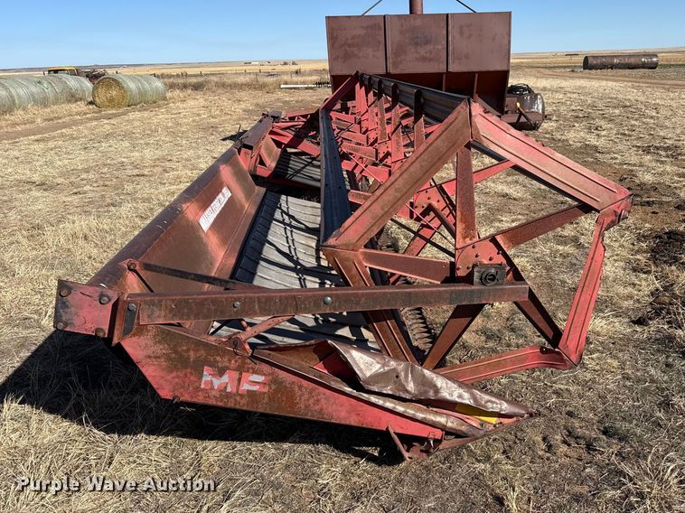 image for item DZ5108 1971 Massey Ferguson 35 swather / windrower