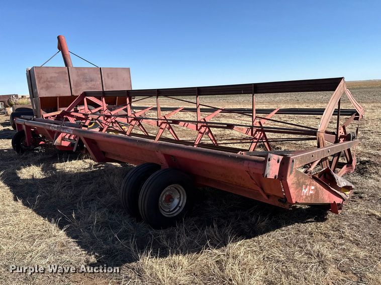 image for item DZ5108 1971 Massey Ferguson 35 swather / windrower