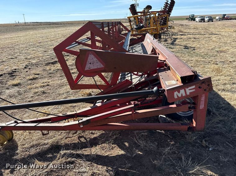 image for item DZ5108 1971 Massey Ferguson 35 swather / windrower