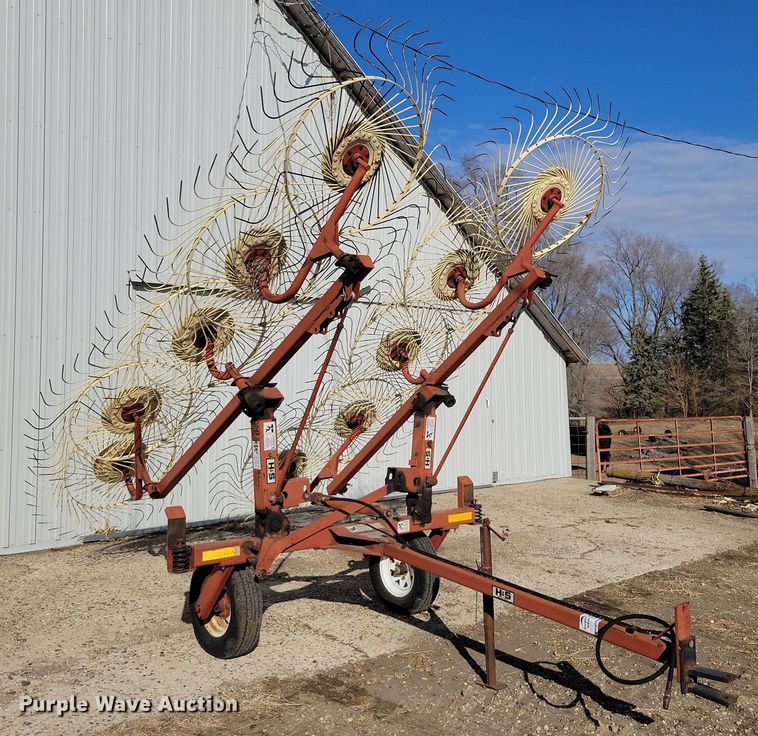 image for item EA2847 H&S V-Rake-10 hay rake