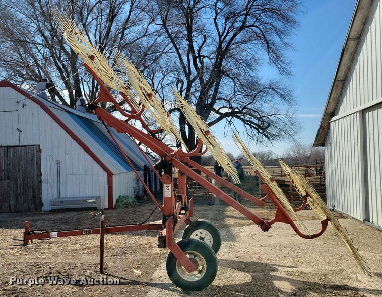 image for item EA2847 H&S V-Rake-10 hay rake