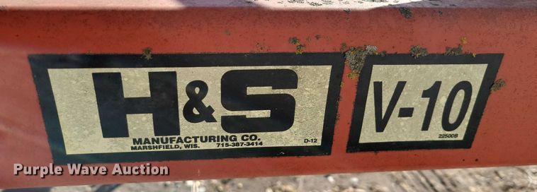 image for item EA2847 H&S V-Rake-10 hay rake