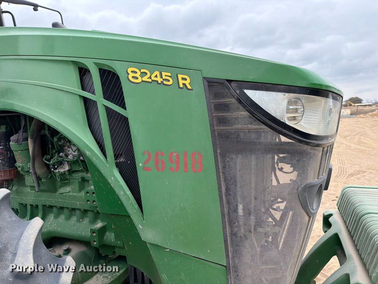 image for item ED5128 2016 John Deere 8245R MFWD tractor