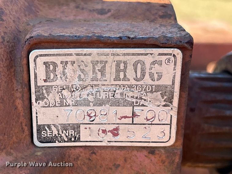 image for item EF0984 Bush Hog rotary mower