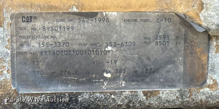 image for item EF2321 1998 Kenworth T600 semi truck