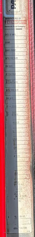image for item EF2324 1994 Kenworth T660 semi truck