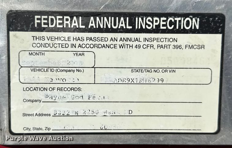 image for item EF2324 1994 Kenworth T660 semi truck