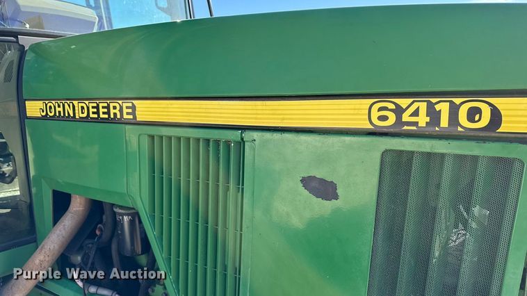 image for item EF2326 1999 John Deere 6410 MFWD tractor