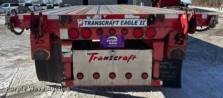 image for item EF2329 2006 Transcraft Eagle II flatbed trailer