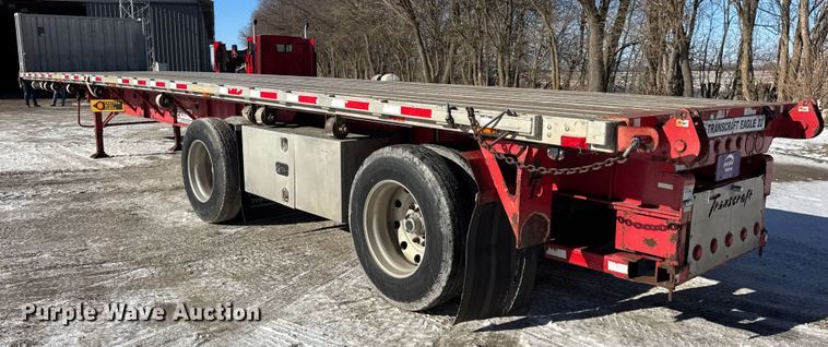 image for item EF2329 2006 Transcraft Eagle II flatbed trailer