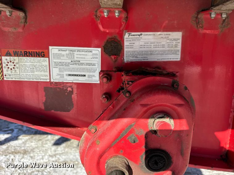 image for item EF2329 2006 Transcraft Eagle II flatbed trailer