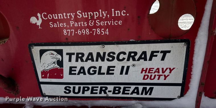 image for item EF2329 2006 Transcraft Eagle II flatbed trailer