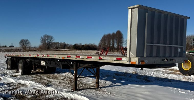 image for item EF2330 1997 Transcraft Eagle W2 flatbed trailer