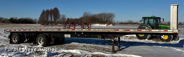 image for item EF2330 1997 Transcraft Eagle W2 flatbed trailer