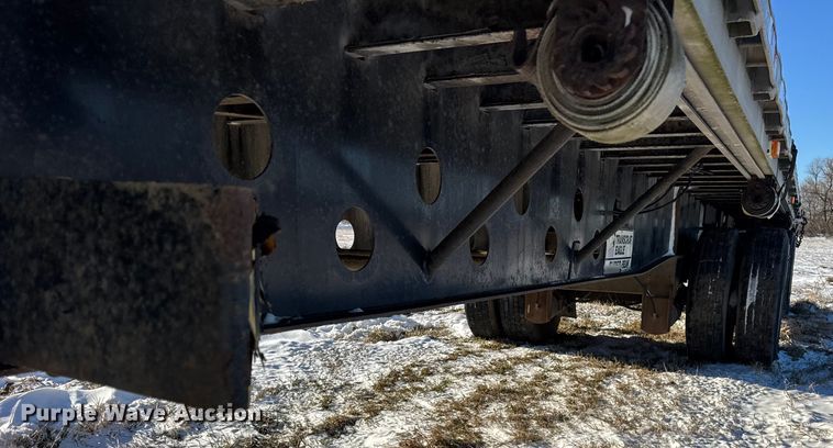 image for item EF2330 1997 Transcraft Eagle W2 flatbed trailer